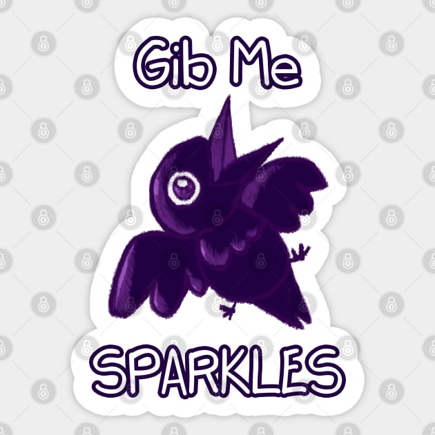 Gib Me Sparkles Sticker by AmyMinori